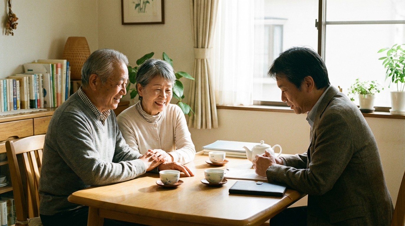 終活・相続関連の相談を親身になって聞く行政書士。